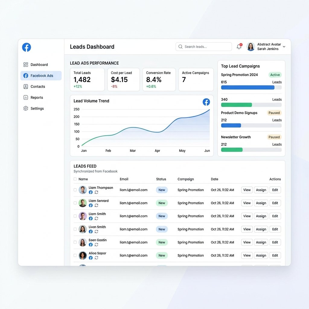 Integrate with Facebook Lead Ads